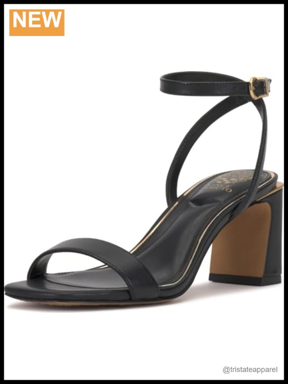 Ankle Strap Block Heel Sandals
